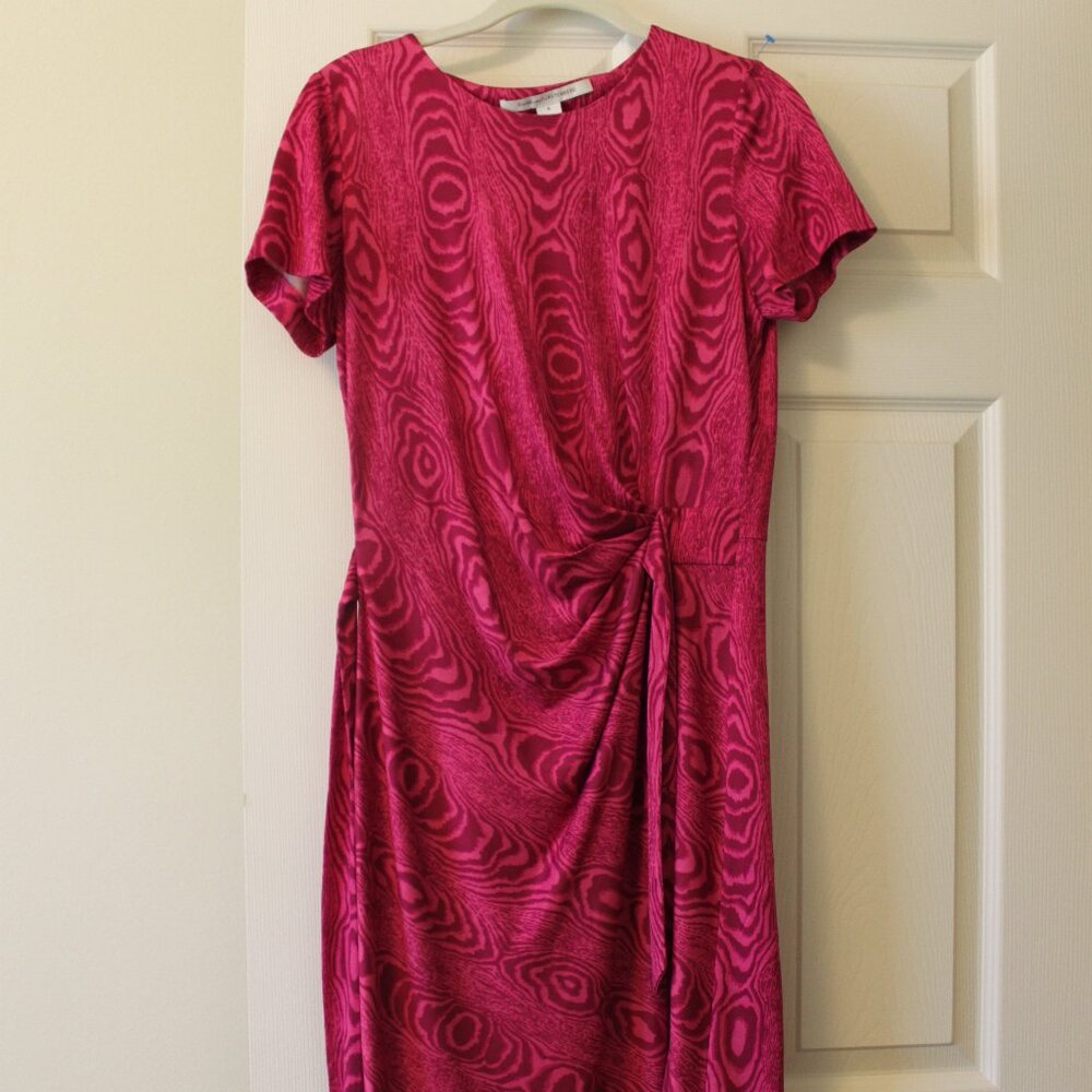 DIANE vonFurstenburg Pink Wrap Dress
